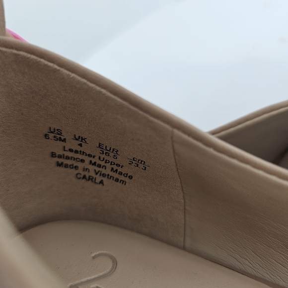 Naturalizer 27 Edit Carla Nude Ballet Flats Size 6.5 - Picture 9 of 9